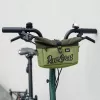 Borsa frontale per bici / borsa a tracolla ROCKBROS W020 a doppia funzione - verde