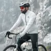 Giacca termica antivento per bici ROCKBROS TLWT001 ROAD TO SKY M - bianca