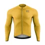 Maglia da ciclismo uomo a maniche lunghe ROCKBROS Road to Sky gialla M