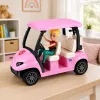 LEAN TOYS Set golf Meleks per bambole con cane set golf accessori per le vacanze