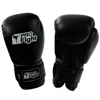 Profight guantoni da boxe Dragon in pelle, nero