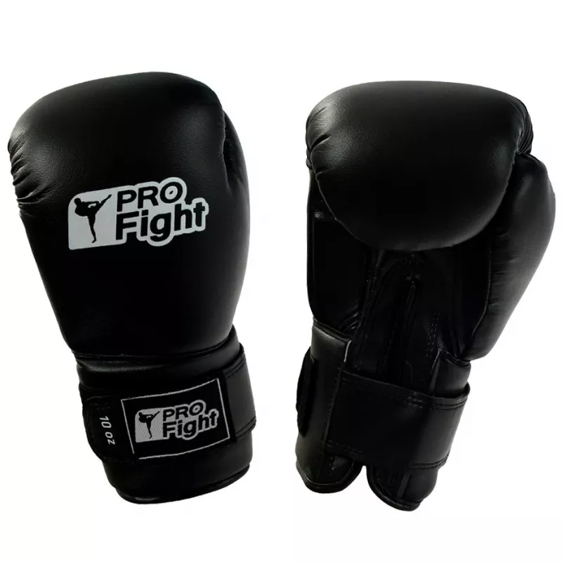 Profight guantoni da boxe Dragon in pelle, nero