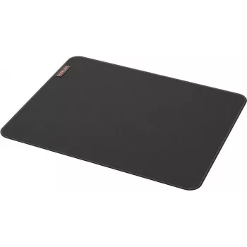 KRUX Space L Tappetino gaming per mouse - 900x400x3 mm, superficie in microtessuto, base antiscivolo in gomma, bordi cuciti, nero