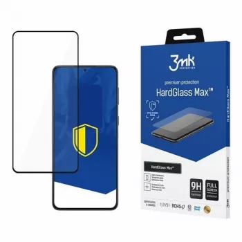 3MK Samsung Galaxy S22 Nero - Protezione display HardGlass Max