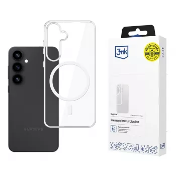 3MK MagCase Custodia per Samsung Galaxy S25+ nero