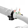 ROCKBROS Campanello per bici per bambini con motivo coniglietto bianco