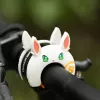 ROCKBROS Campanello per bici per bambini con motivo coniglietto bianco