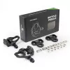 RockBros LP-R Tacchetti per scarpe da bici da corsa compatibili LOOK KEO - nero, float 6°, materiale composito in nylon, con materiale di montaggio