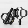 RockBros LP-R Tacchetti per scarpe da bici da corsa compatibili LOOK KEO - nero, float 6°, materiale composito in nylon, con materiale di montaggio