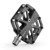 Rockbros C525 Pedali a piattaforma per bici in fibra di carbonio - nero