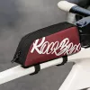 Rockbros G009 Flash Journey Borsa da tubo orizzontale per bici 0,8L rosso