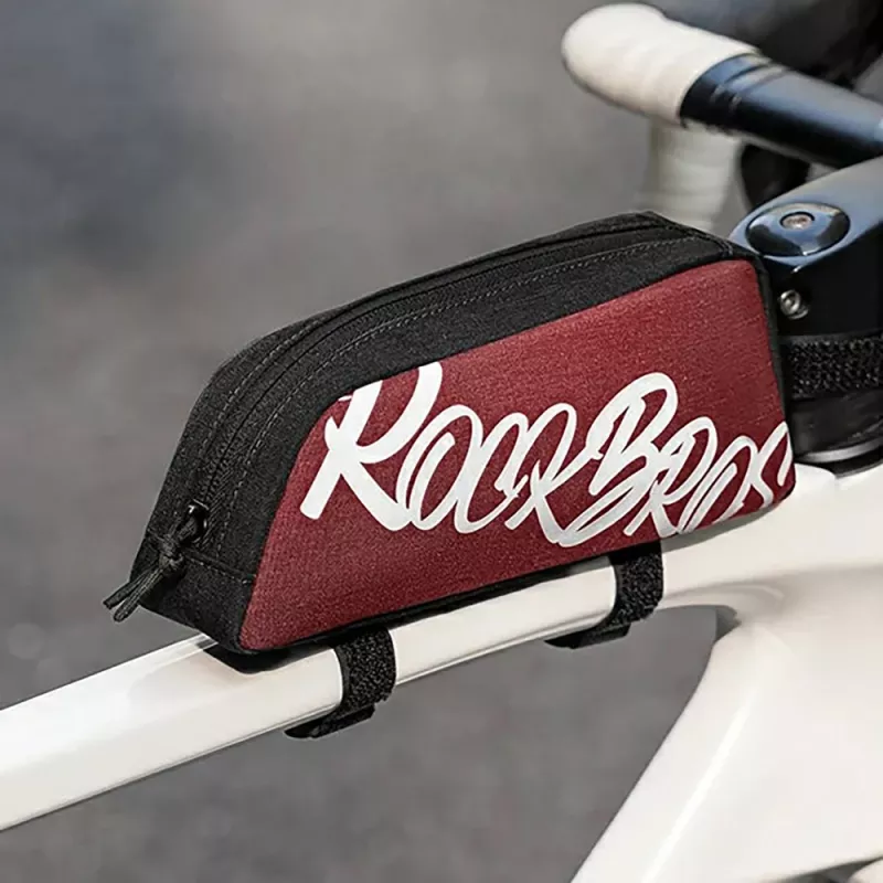 Rockbros G009 Flash Journey Borsa da tubo orizzontale per bici 0,8L rosso