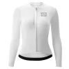 ROCKBROS Road to Sky Maglia da ciclismo a maniche lunghe da donna bianca M