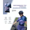 ROCKBROS maglia da ciclismo donna TVI manica corta Navy Blue taglia S