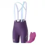 ROCKBROS salopette da ciclismo donna con fondello viola taglia S