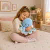 LEAN TOYS polpo peluche con tentacoli elastici blu 50 cm