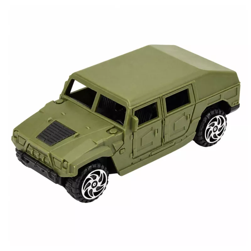 LEAN TOYS set militare soldati carro armato veicolo fucile 13 pezzi