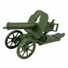 LEAN TOYS set militare soldati carro armato veicolo fucile 13 pezzi