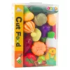 LEAN TOYS Set taglia verdure con tagliere e coltello, accessorio didattico per bambini