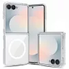 Tech-Protect Flexair Hybrid Cover MagSafe per Samsung Galaxy Z Flip 8 Trasparente