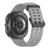 Tech-Protect Iconband Pro Cinturino in silicone per Samsung Galaxy Watch Ultra 1/2 47mm Grigio