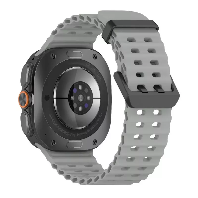 Tech-Protect Iconband Pro Cinturino in silicone per Samsung Galaxy Watch Ultra 1/2 47mm Grigio
