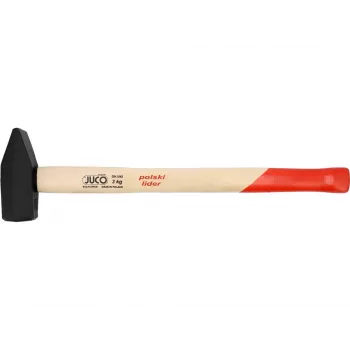 JUCO 31300 Martello da fabbro 300g penna croce DIN 1041 manico in legno