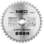 NEO TOOLS Lama circolare TCT 315 mm, 40 denti, foro 30 mm, taglio legno