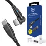 3MK Hyper Cable N-SERIES Cavo USB-C a USB-C 2m 20V/3A 60W Nero - Orientabile