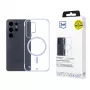 3MK Just20g MagCase per Samsung Galaxy S26 Ultra - Custodia posteriore trasparente MagSafe