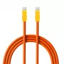 Newell cavo USB-C a USB-C 100W, 2m, silicone, arancione-giallo