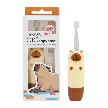 INNOGIO spazzolino elettrico sonico GIOCAPYBARA GIO-454 per bambini