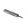 KRUGER & MATZ KM0390 Hub USB-C con 4K-HDMI, 2x USB 3.0, lettore di schede SD/MicroSD e 100W Power Delivery