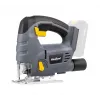 REBEL seghetto alternativo a batteria 20V (senza batteria) - profondità di taglio legno 80 mm, azione pendolare a 4 livelli, cambio lama senza attrezzi