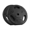 REBEL ACTIVE set di pesi in bitume 2x15 kg, foro 31 mm, impugnature Tri-Grip