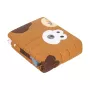 REBEL PREMIUM coperta ponderata per bambini – coperta sensoriale in cotone, 100x150 cm, 5 kg, motivo coniglio