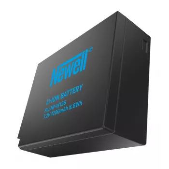 Newell NP-W126 batteria ricaricabile di ricambio per Fujifilm (7,2V, 1260mAh, Li-Ion)