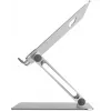 Camrock AP-2D supporto per laptop, 11–15,6 inch, regolabile in altezza e inclinazione, pieghevole, alluminio (CR4280)