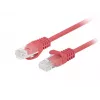 Lanberg PCU5-20CC-0200-R confezione da 10 cavi patch Cat.5e UTP 2m rosso Fluke Passed