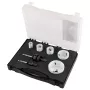 GRAPHITE set di seghe a tazza bimetalliche 19-68 mm, 7 pezzi