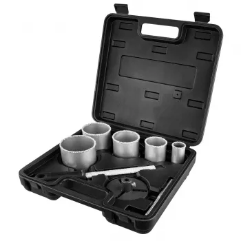 GRAPHITE set di seghe a tazza al tungsteno 32-83 mm, 8 pezzi