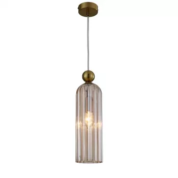 Piega E14 lampada a sospensione LP-939/1P ambra
