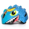 Wozinsky casco da bici per bambini, motivo drago, leggero, 50-54 cm, blu