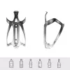 ROCKBROS RKL02 Portaborraccia per bici in lega di alluminio - Nero/Argento