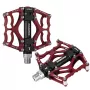 ROCKBROS JT201012LR 2010-12L Pedali per bici a piattaforma in alluminio - Rossi