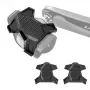 Rockbros PP20 Adattatore pedale SPD - Nero (coppia) | Convertitore da pedale a sgancio a pedale piatto