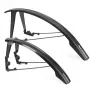ROCKBROS FK-892 Parafanghi regolabili per bicicletta fuoristrada, nero