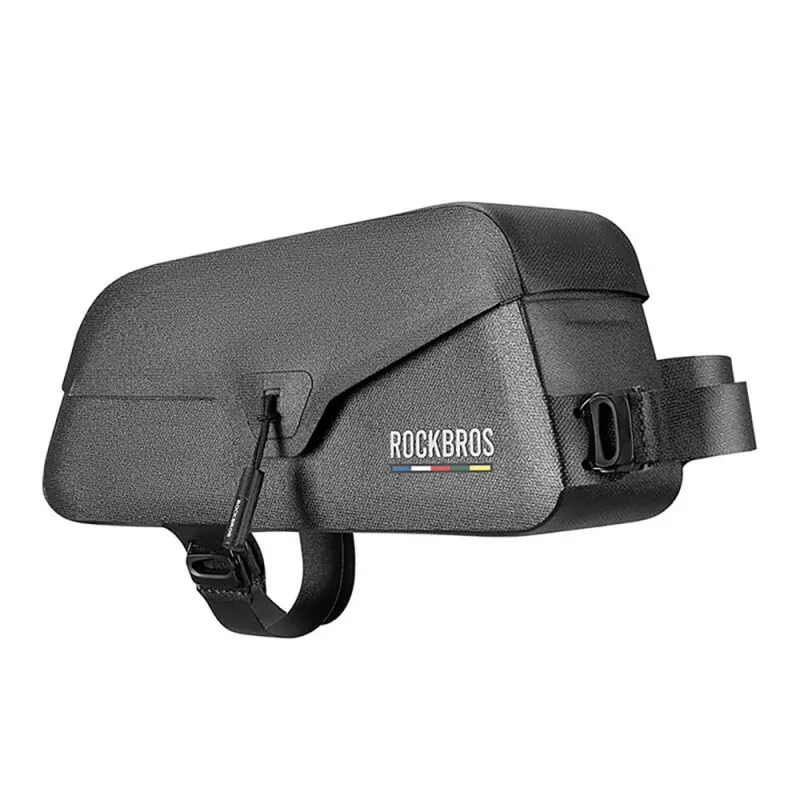 Rockbros AS-134 ROAD TO SKY Borsa da telaio per bici impermeabile 0,6L - nero