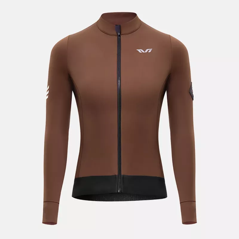Rockbros YDWT006 TVI giacca invernale da ciclismo donna autunno/inverno M - marrone