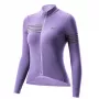 ROCKBROS donna maglia termica da ciclismo maniche lunghe YPW065 - viola, taglia S